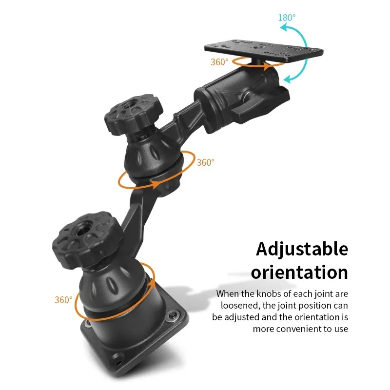 Fish Finder Mount - Support de bras pivotant horizontal 12