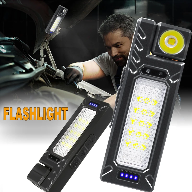 Fishing Light - Lampe de poche tactique Rechargeable, LED
