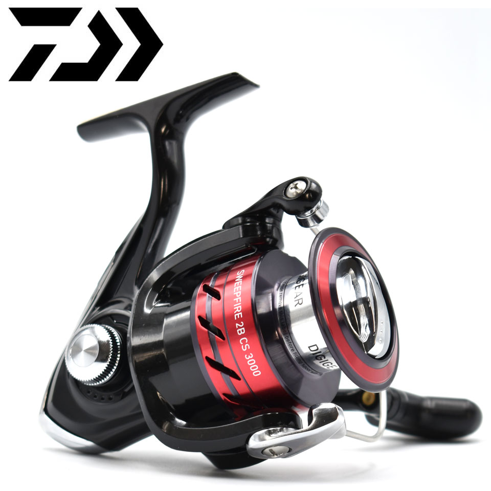Daiwa Reel Bg - Daiwa-Moulinet de pêche Spinning SWEEPFIRE CS,