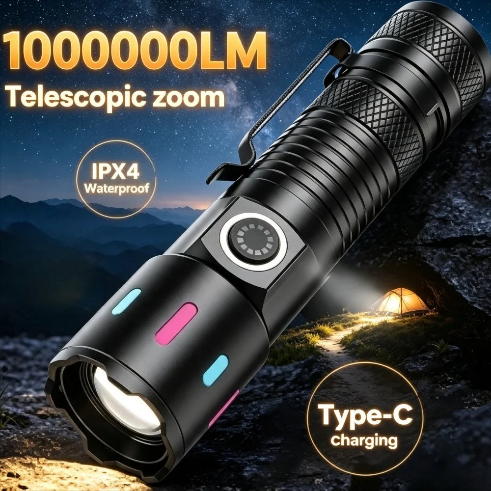 Fishing Light - Lampe de poche LED super lumineuse,