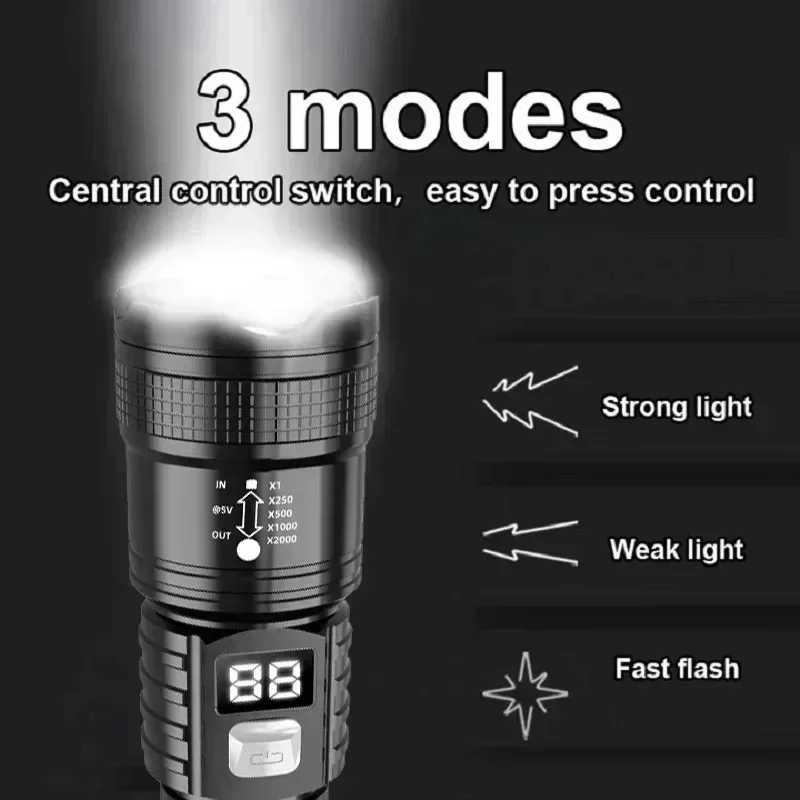 Lampe de poche tactique LED ha - Fishing Light avis et prix