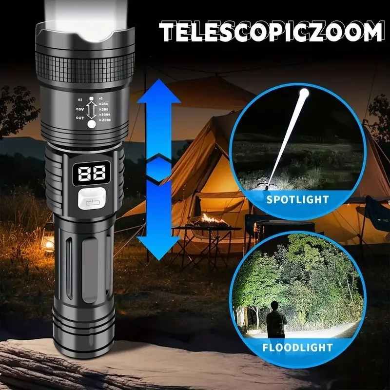 Lampe de poche tactique LED ha - Fishing Light avis et prix