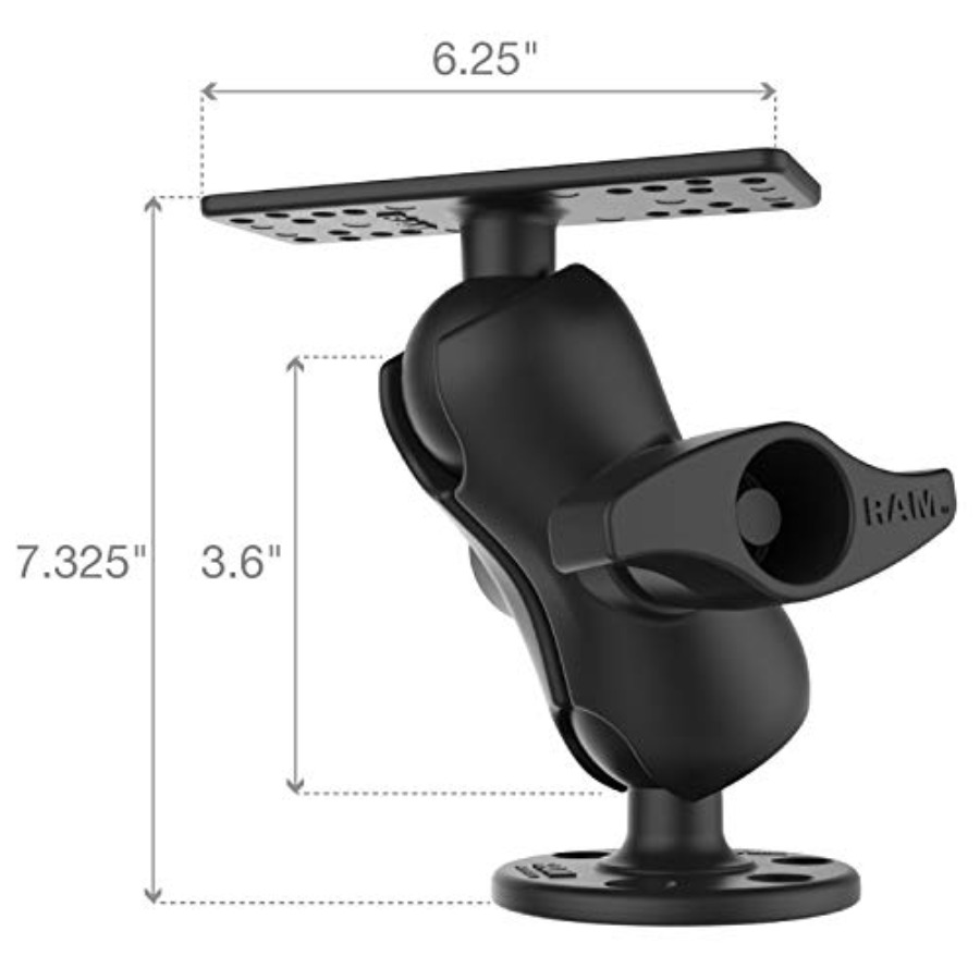 Support pour détecteur de pois - Fish Finder Mount avis et prix
