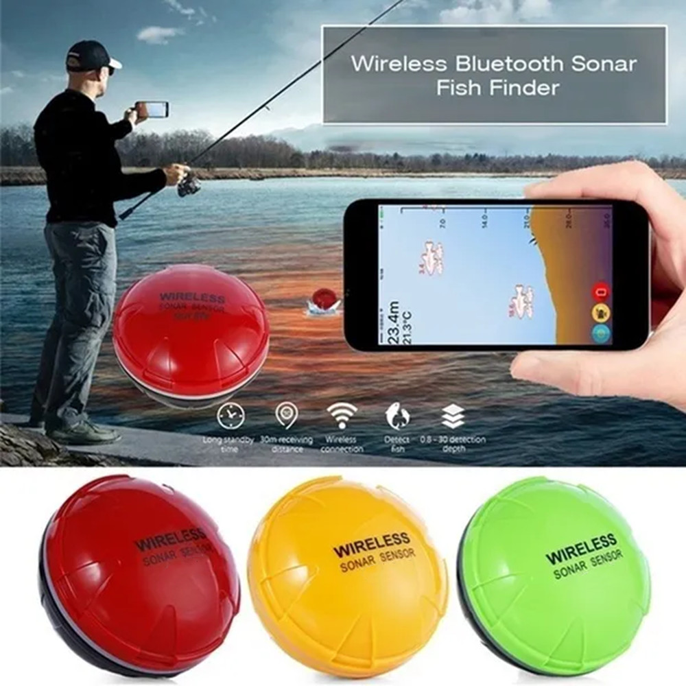 PUPOPAN 100M tout nouveau télé - Fish Finder Transducer avis et prix