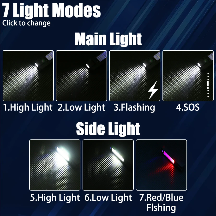 Lampe de poche tactique Rechar - Fishing Light avis et prix