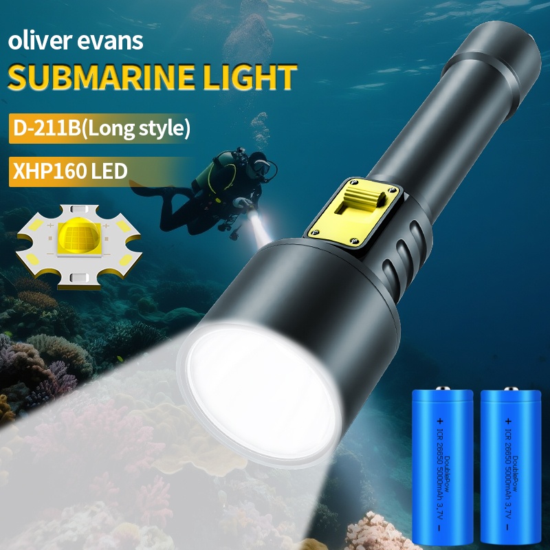 Lampe de poche de plongée prof - Fishing Light avis et prix