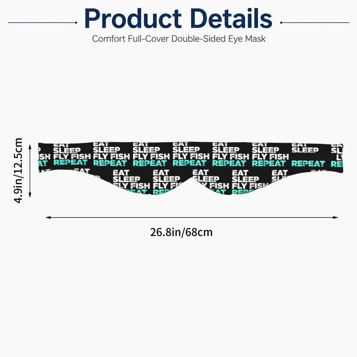 Masque de sommeil graphique Ea - Fishing Light avis et prix