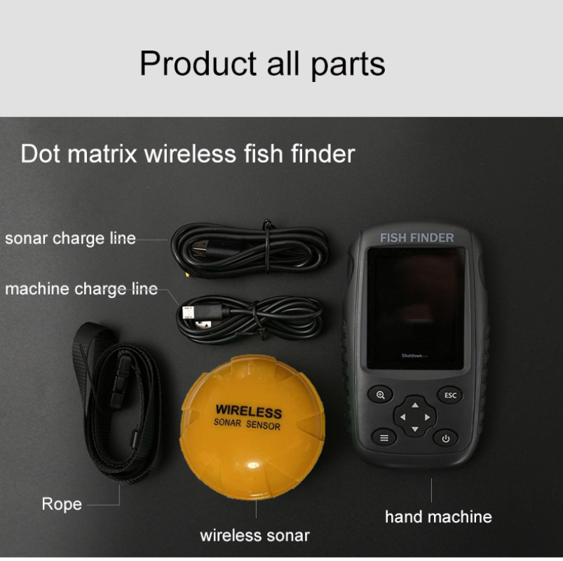 Détecteur de poissons sans fil - Fish Finder avis et prix