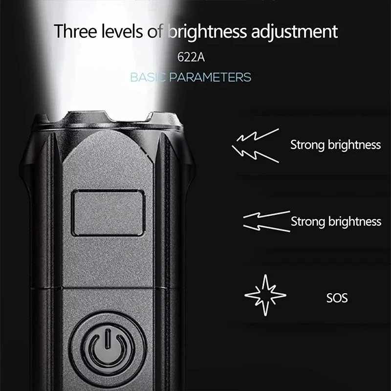 Lampe de poche LED puissante,  - Fishing Light avis et prix