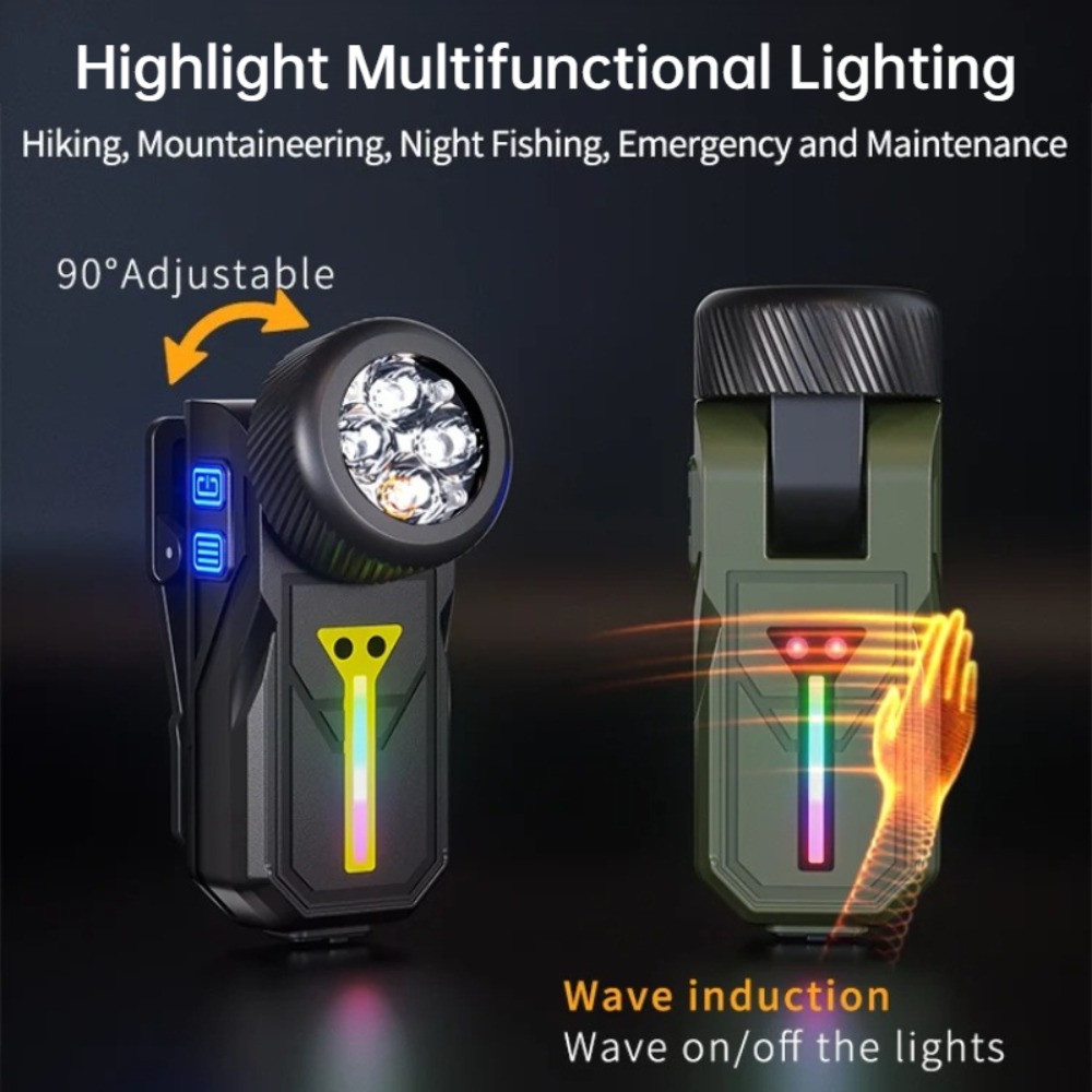 Mini lampe torche LED 90 °   L - Fishing Light avis et prix