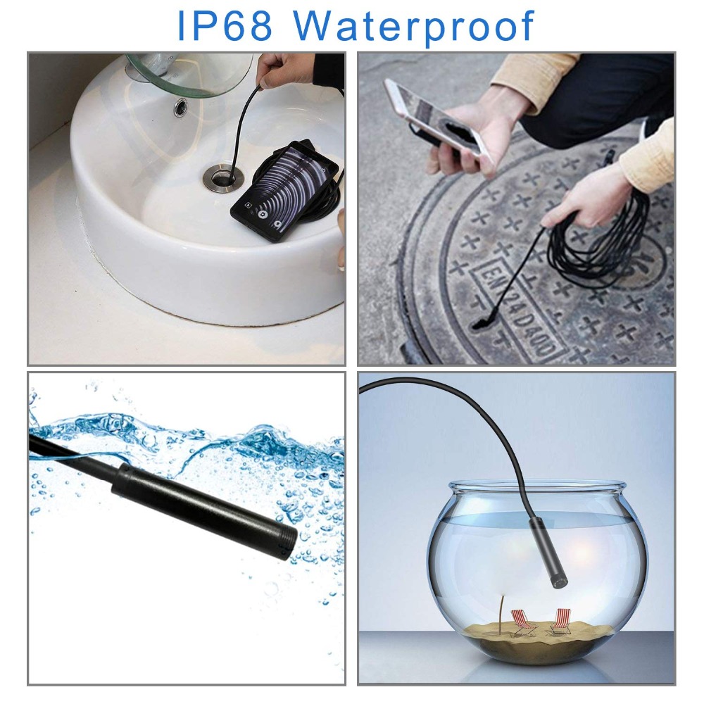 Mini caméra endoscopique 720P, - Fish Finder Cable avis et prix