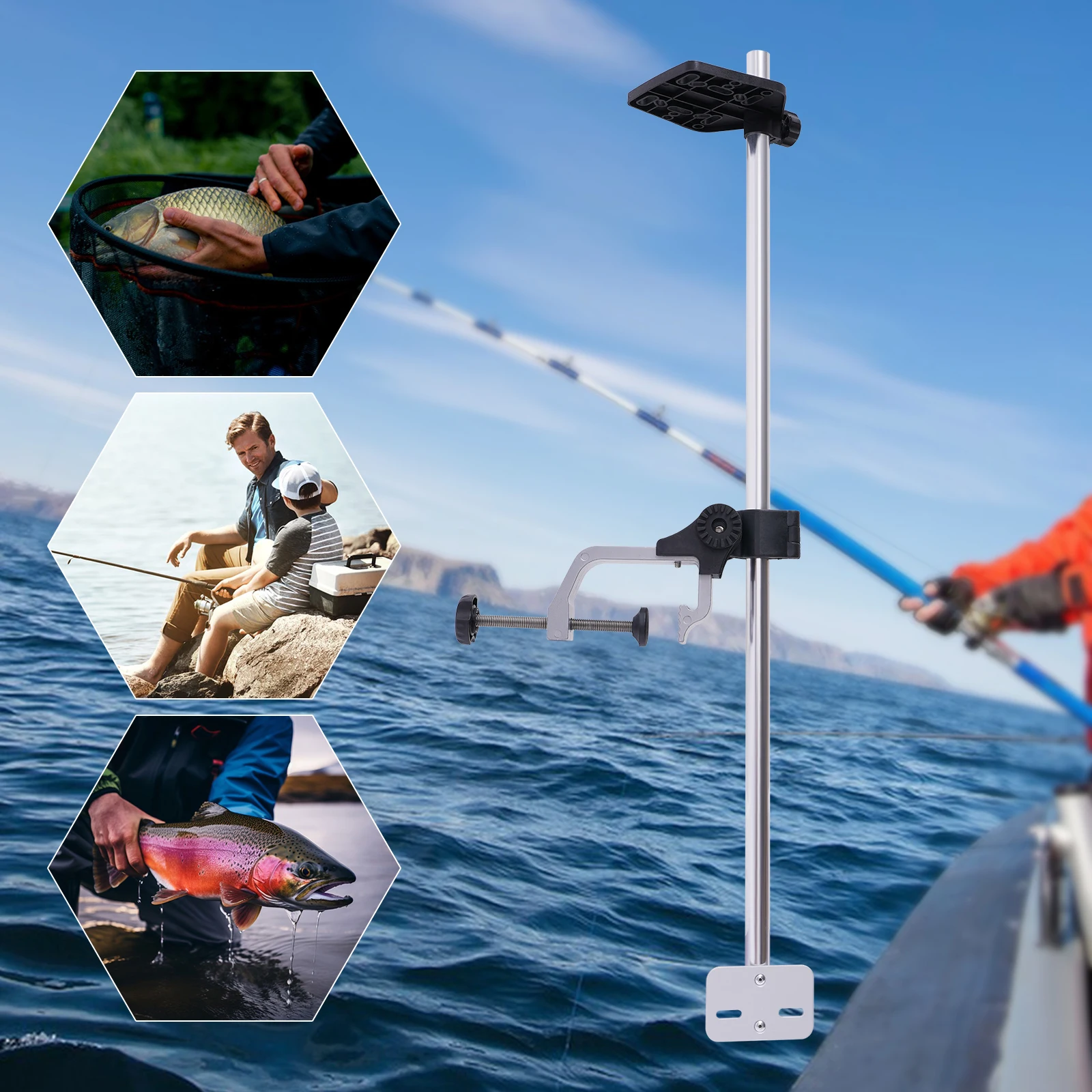 Support de transducteur portab - Fish Finder Mount avis et prix