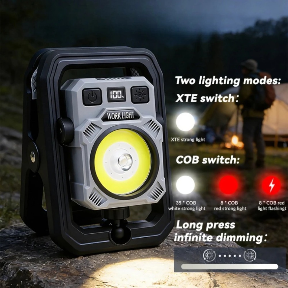 Lampe de travail COB portable, - Fishing Light avis et prix